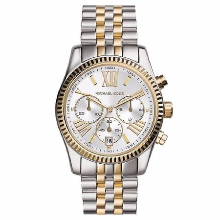 Michael Kors Ladies' Lexington Chronograph Watch MK5955 | Fruugo