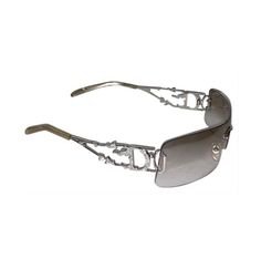 Vintage Silver Dior Vine Thorn Sunglasses