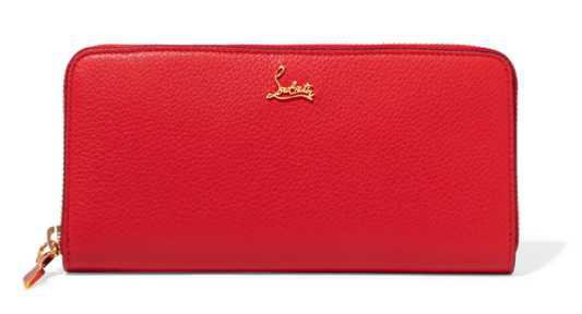 Louboutin wallet red