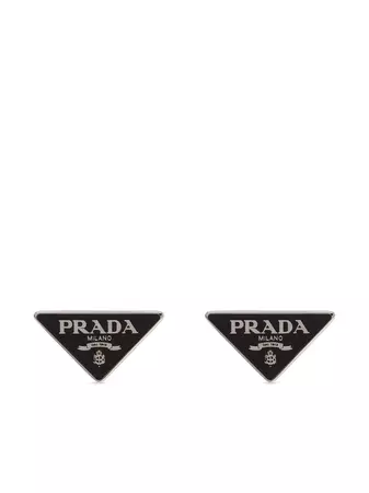Prada Prada Symbole stud earrings - FARFETCH