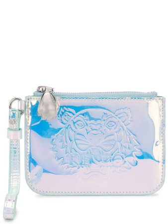 Kenzo Tiger Embossed Holographic Wallet - Farfetch