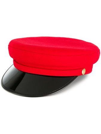 Manokhi vinyl visor officer's cap