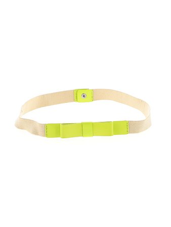 Express Solid Yellow Belt Size S - 69% off | thredUP