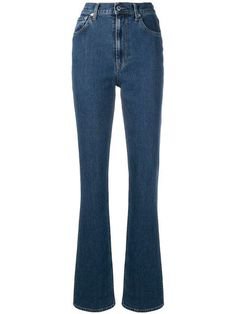 Helmut Lang Femme high waisted bootcut jeans