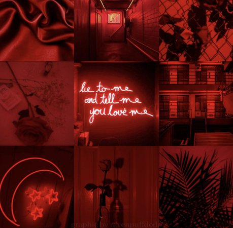 red aesthetic pic