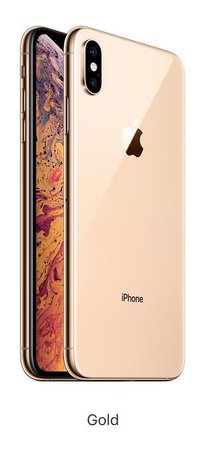gold iphone XS