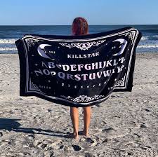 Ouija beach towel by Killstar