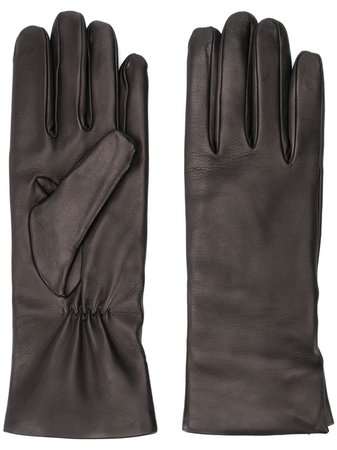 Ann Demeulemeester leather gloves - FARFETCH