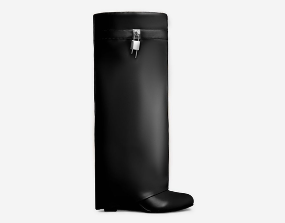 padlock givency style boots