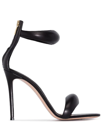 Gianvito Rossi Bijoux 105mm leather sandals 4.1” heels $1,094