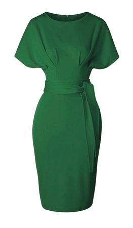 Green 50s Dress