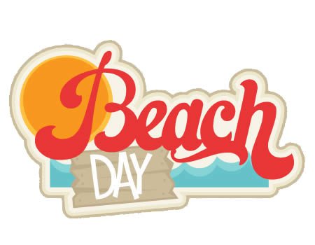 Beach Day Text