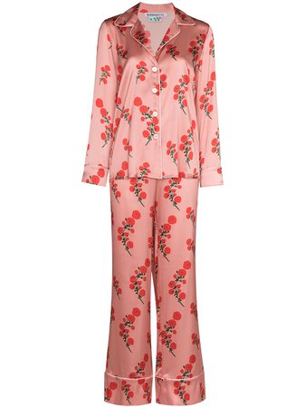 Bernadette floral-print Pajamas Set