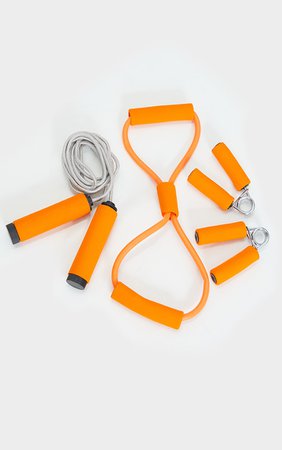 Prettylittlething Orange Work Out Kit | PrettyLittleThing