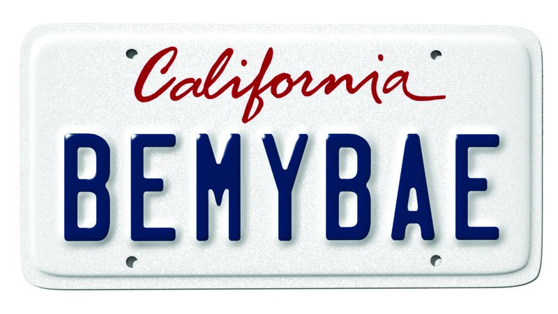The Funniest Vanity Plates Rejected by the California DMV