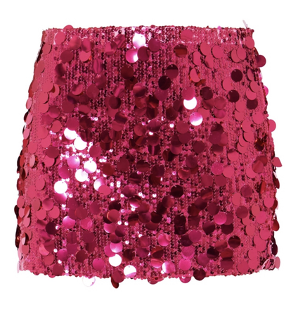 Hot Pink Full Sequin Low Rise Micro Mini Skirt $52.00* $18.50 (64% OFF)