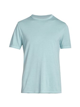 Shop Officine Générale Cotton Blend T-Shirt | Saks Fifth Avenue