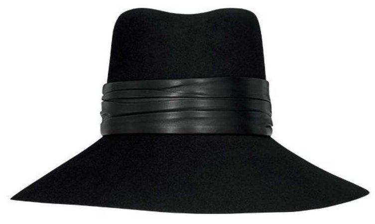 saint laurent by Anthony Vaccarello hat