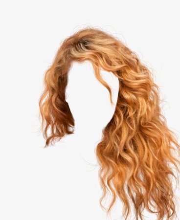 Golden Hair Wig Hair Clip Free Matting, Golden, Long Hair, Wig PNG Image and Clipart for Free Download