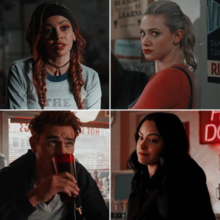 riverdale icons toni betty archie and veronica