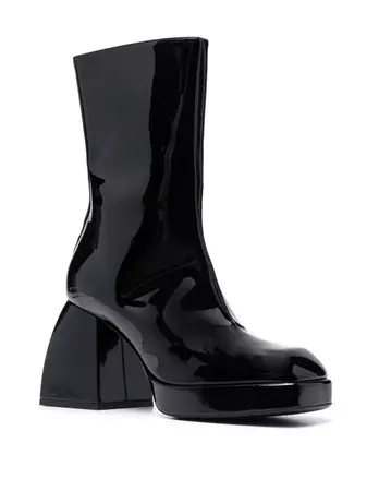 Nodaleto high-shine Ankle Boots - Farfetch