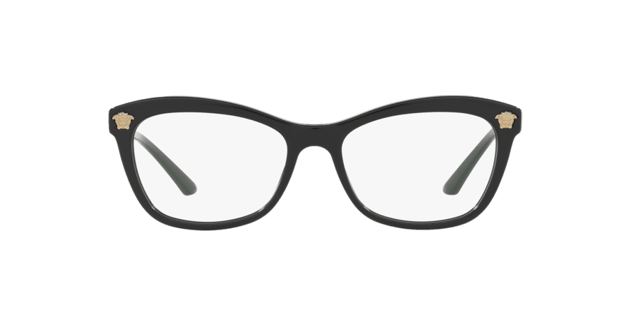 Versace Black Butterfly Eyeglasses at LensCrafters