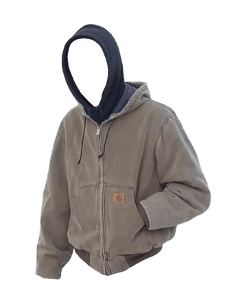 carhartt jacket + hoodie