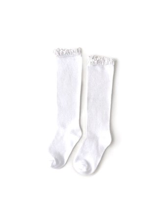 white high socks