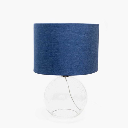 GLASS LAMP WITH DENIM SHADE - Lamps - DECORATION | Zara Home Sverige / Sweden