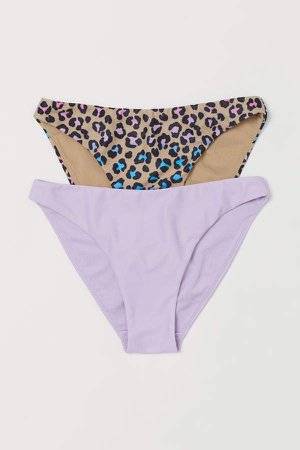 2-pack Bikini Bottoms - Purple
