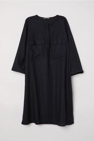 Shirt Dress - Black - Ladies | H&M US