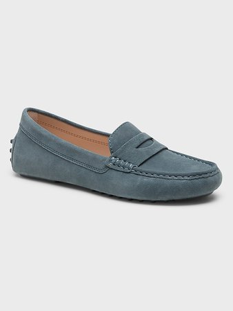 Leather Driving Loafer | Banana Republic