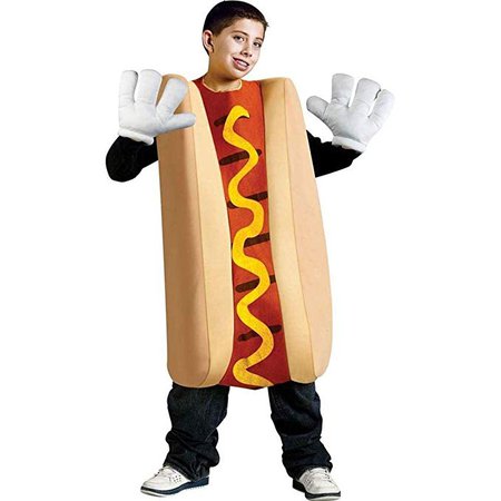 Amazon.com: Hot Dog Kids Costume: Clothing
