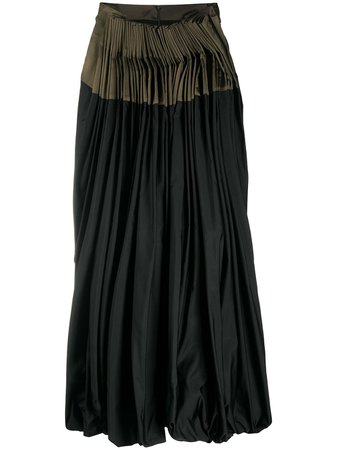 Gianfranco Ferré Pre-Owned front-pleated Midi Skirt - Farfetch