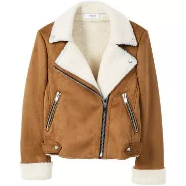 brown jacket shearling - Google Search