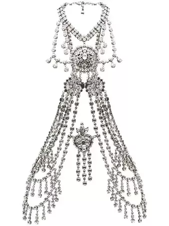 Gucci Crystal Body Chain - Farfetch | ShopLook