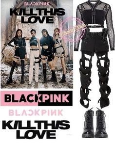 [BLACKPINK] KILL THIS LOVE ALBUM TEASER OUTFITS 🔪💔 . . #blackpink5thmember #blackpink #coachella … | Kpop fashion outfits, Bts inspired outfits, Blackpink fashion