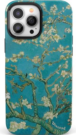 Amazon.com: Casely iPhone 13 Pro Floral Case | Compatible with MagSafe | Rose to Fame | Blue & White Rose Case : Cell Phones & Accessories