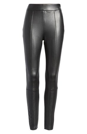 Topshop Sara Faux Leather Skinny Pants (Regular & Petite) | Nordstrom
