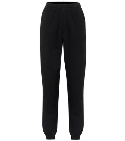 Vetements Tapered cotton-jersey trackpants