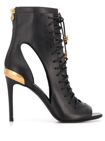 Balmain lace-up Ankle Boots - Farfetch