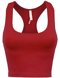 red croptop womens - Google Search