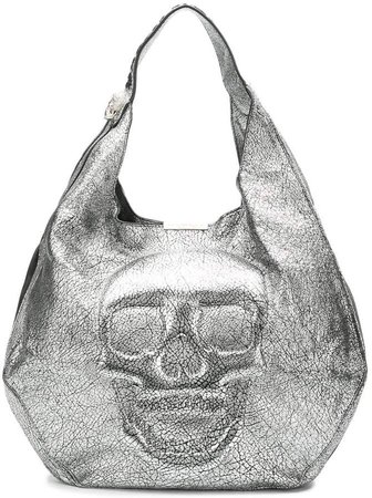 skull hobo shoulder bag