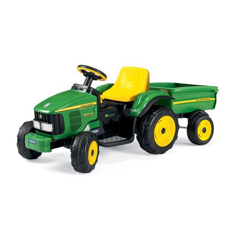 Peg Perego John Deere 6V Power Pull Tractor - Green : Target