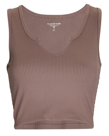 Year of Ours Sliced Rib Knit Tank | INTERMIX®