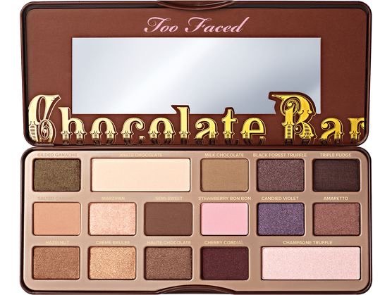 too faced chocolate bar eyeshadow palette