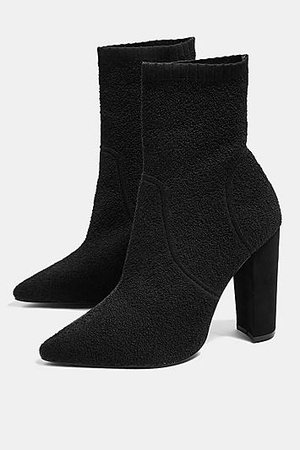 ELLA Pointed Ankle Boots - Shoes- Topshop