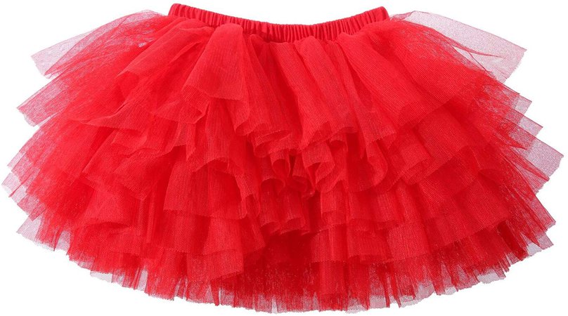Amazon.com: Baby Girls' Tutu Skirt Toddler 6 Layered Tulle Tutus 1-8T: Clothing