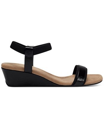 Alfani Valli Two-Piece Wedge Sandals, Created for Macy's & Reviews - Sandals - Shoes - Macy's