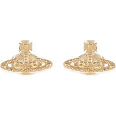 gold and white vivienne westwood earrings - Google Search